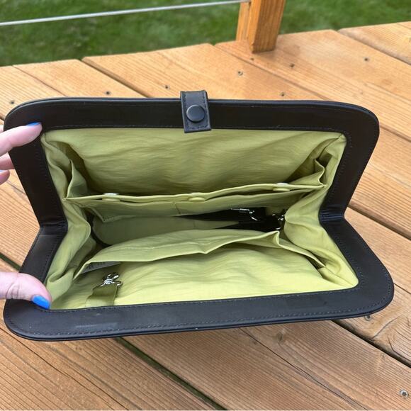 🧡SALE: Petunia Pickle Bottom Dancing In Dublin Green Floral Designer Diaper Bag - Picture 9 of 11